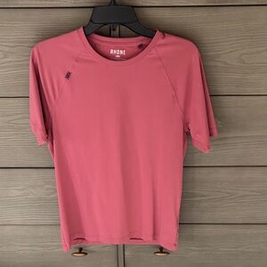 RHONE Rose Pink Athletic Crewneck Tee